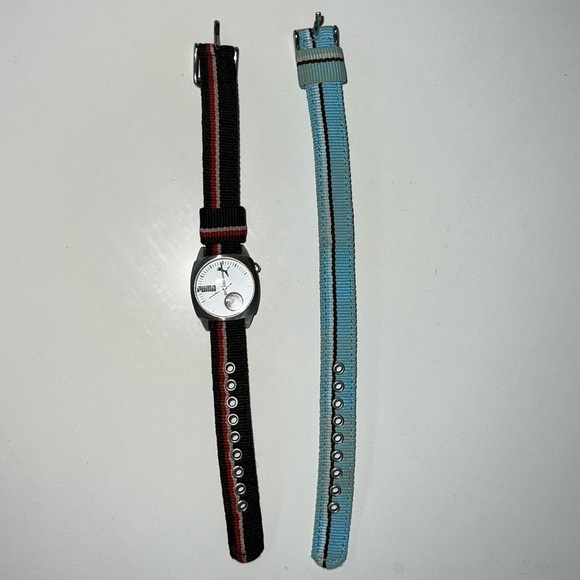 Puma Watch With Second Wrist Band 9” Length Top to Bottom - Picture 3 of 6